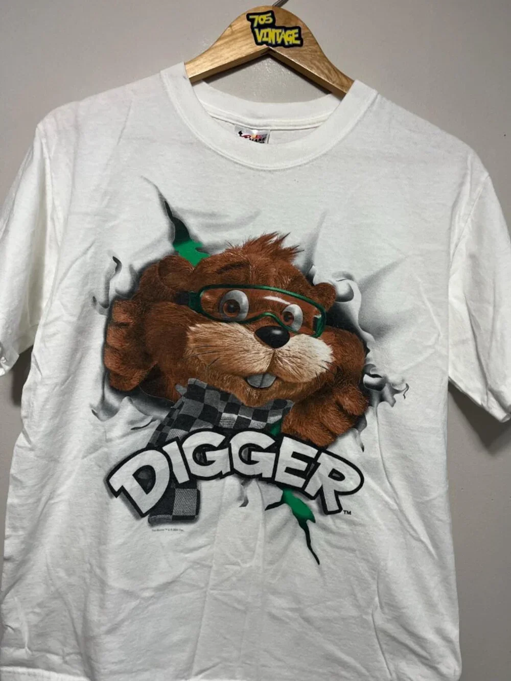 Vintage Digger Nascar Mascot Tshirt - Picture 2 of 7